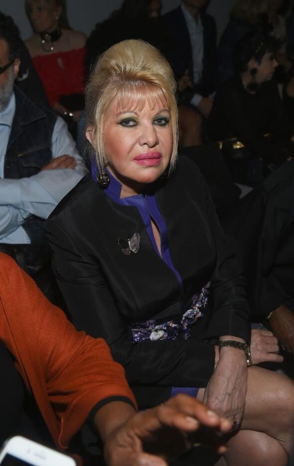  Ivana Trump attends the Zang Toi fashion show during New York Fashion Week