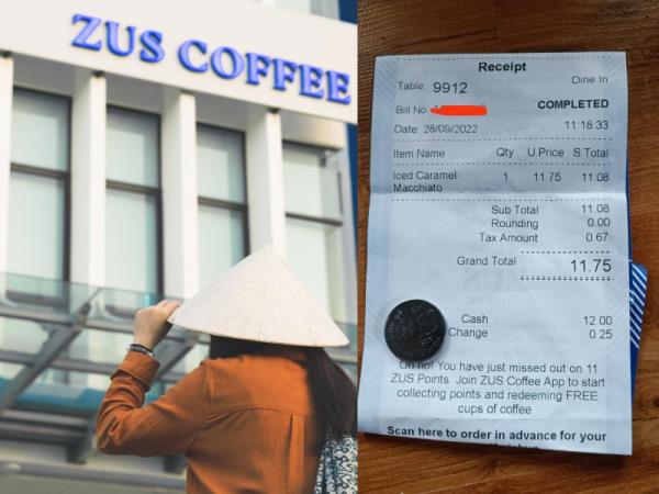 Malaysian coffee joint comes under fire after 'mocking' five sen short-changing claims by customers