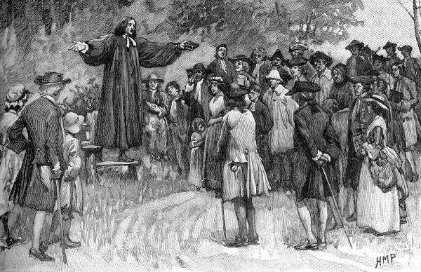 George Whitefield preachingGeorge Whitefield preaching. English Anglican priest and a founder of Methodism. Preached during the Great Awakening in 1700s in Europe and American co<em></em>lonies. 16 December 1714 – 30 September 1770. (Photo by Culture Club/Getty Images) *** Local Caption ***