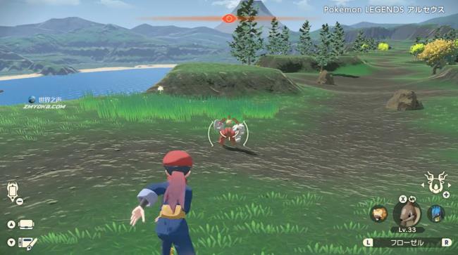 《Pokémon传奇arcus》新电影上映，主角可以滚动和躲避攻击