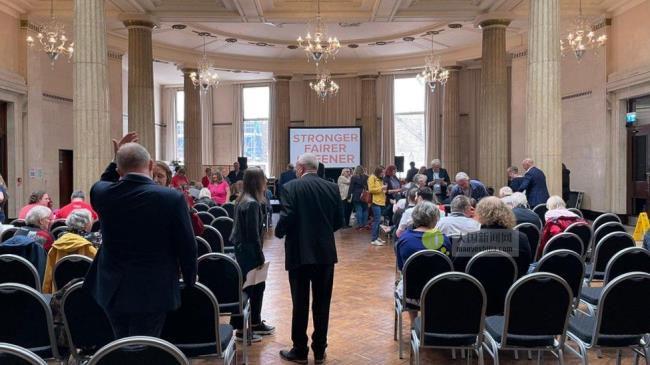 Delegates met in a venue in Cardiff Bay on Saturday afternoon