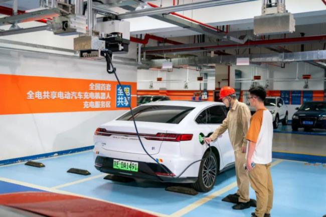 State Grid Suzhou launched a shared charging robot: 1 unit can manage 50 parking spaces – IT and Traffic – cnBeta.COM